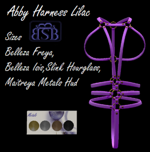 [BB's] Abby Harness Lilac