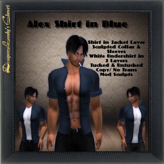 Alex Shirt in Blue
