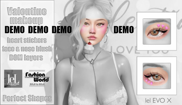 DEMO *PS* - Valentine Makeup Lelutka EVOX BOM