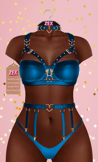Love Harness lingerie _ Blue
