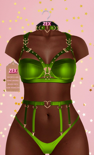 Love Harness lingerie _ Citron
