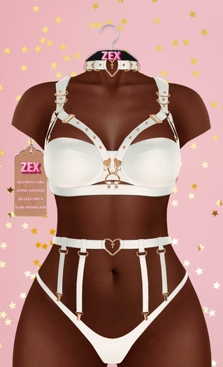 Love Harness lingerie _ Dove