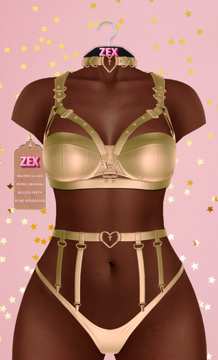 Love Harness lingerie _ Gold