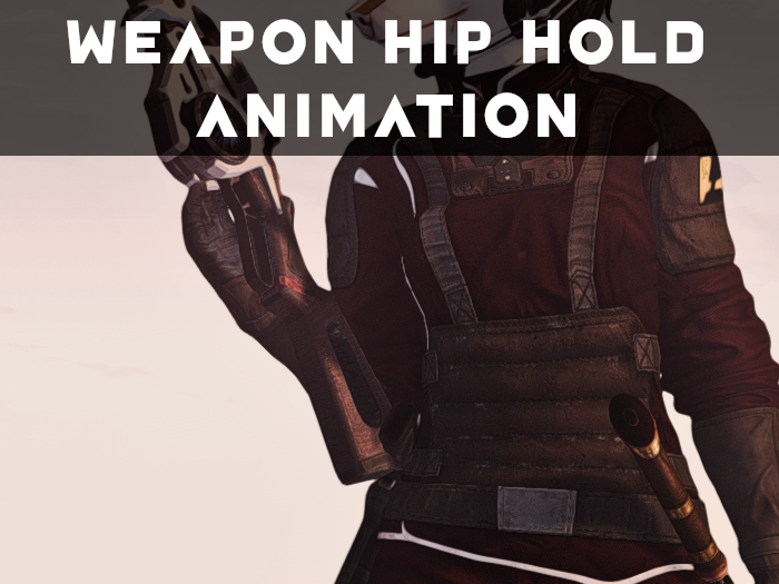 Hip Hold Casual Gun Hold Anims