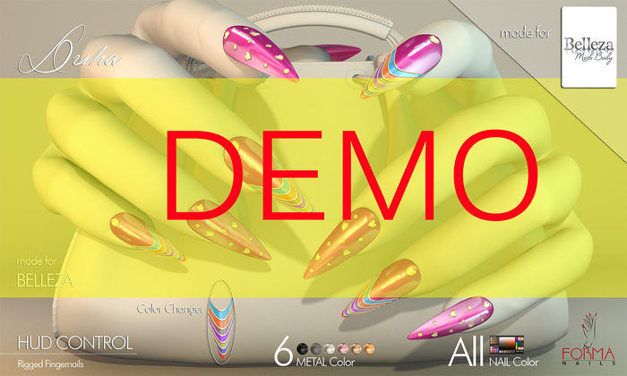 [FORMANAILS] NAILS for Belleza - DUHA  DEMO