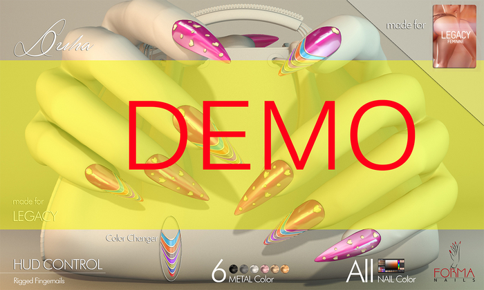 [FORMANAILS] NAILS for Legacy - DUHA DEMO