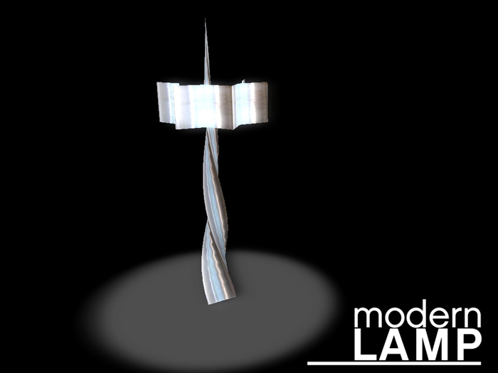 "Spire" Floor Lamp - Chrome