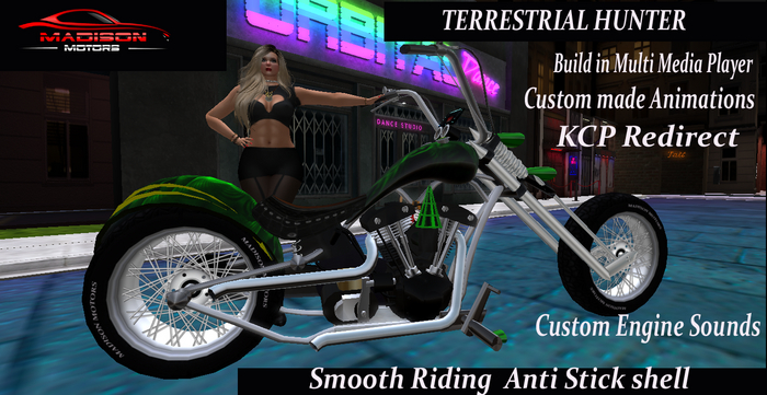 Bike Chopper Terrestrial Hunter