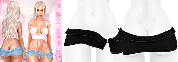 Lush - Booty2Juicy Jeans Skirt #21