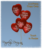 ~R~Ultra Deluxe Happy Valentine's Day Balloons~Copy