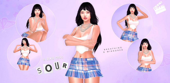 PHOTOSHOOT: Sour - Bento Pose Pack
