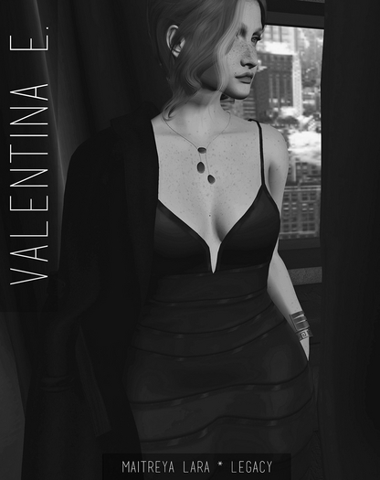 Valentina E. Celine Satin Dress DEMO