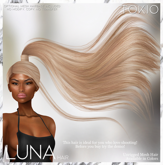 TOKIO Hair - Luna Alpha Hair - Fatpack