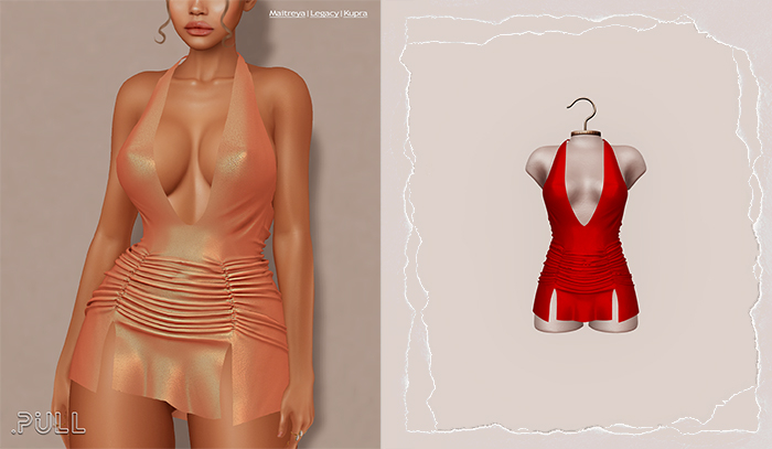 .PULL Kei Dress Red