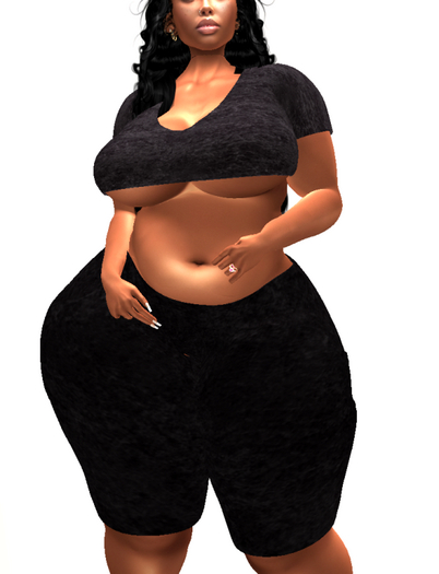 SNOOKUMZ OUTFIT BLACK
