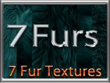 Zoy Texture [ Fur Shag Emerald Green ] 7 Colors