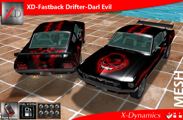 XD-Fastback Drifter -Dark Evil V7