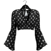 Emery Hera Top Dot Black