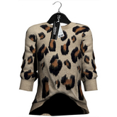 Emery Verna Sweater Cream/Brown