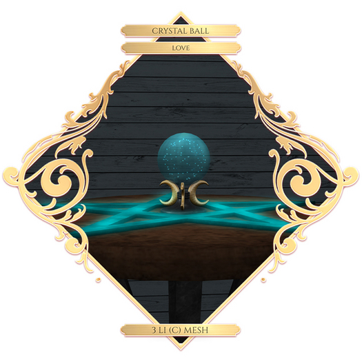 Studio Craft * Crystal Ball Turquise (BOX)