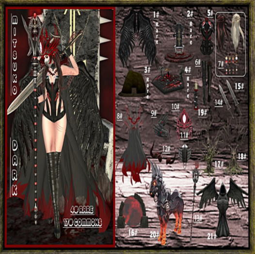 15-[C.Y<3Fashion]*DARK MITSUKO*Sword of Rylan-L