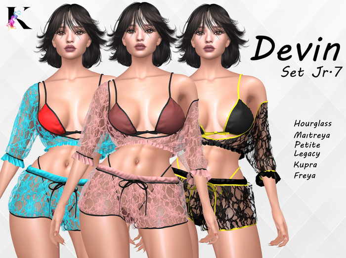 {KINSIA} Devin Set Jr.7>50% off promo<