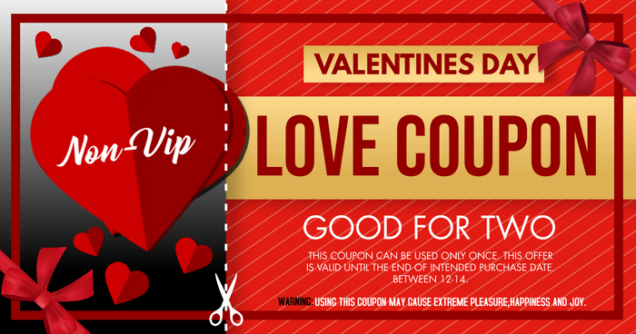 Non-VIP Love Coupon (ADD)
