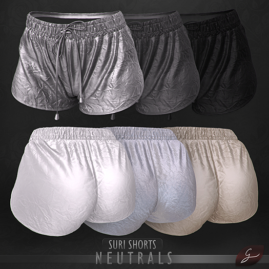 Gulabi [Suri] Shorts - Neutrals