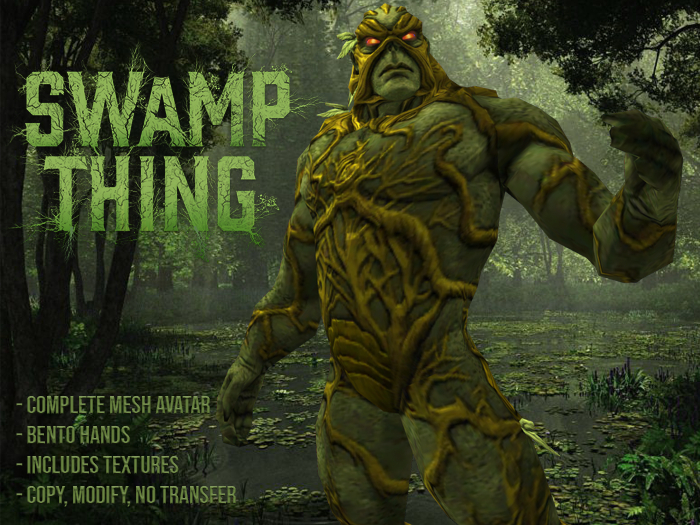 ◁.:CQ:. Swamp Thing Bento Avatar▷