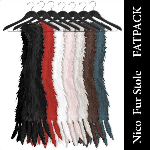 Mimikri - Nico Fur Stole FATPACK