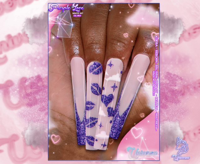 #UNIVERSA - Purple Love Bento Set