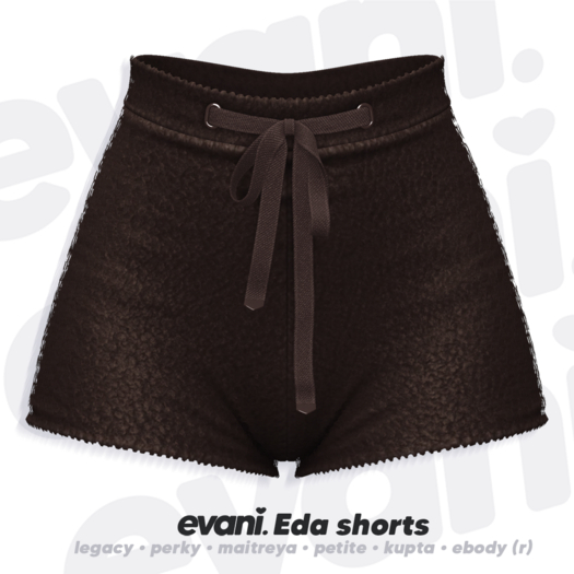 evani. Eda shorts. choco