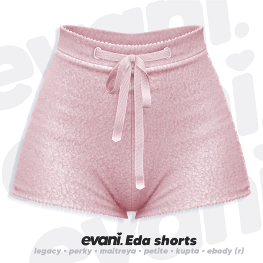 evani. Eda shorts. blush