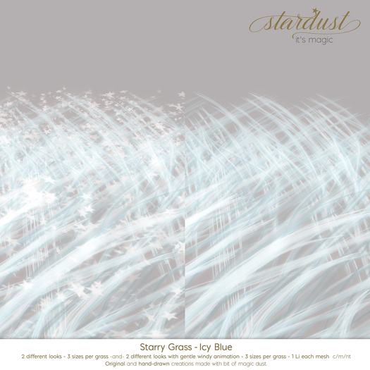 Stardust - Starry Grass - MINIPACK Cold Set
