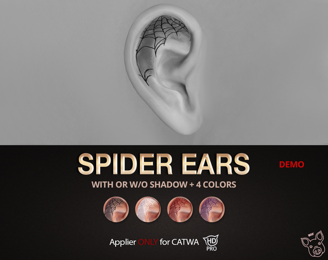 Mad' - Spider Ears [DEMO] [CATWA Pro]