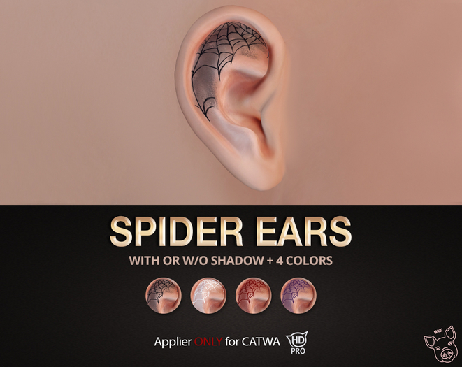 Mad' - Spider Ears [CATWA Pro]