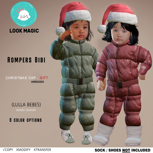 [LOOK MAGIC] Rompers Bibi Brown_ LullaB