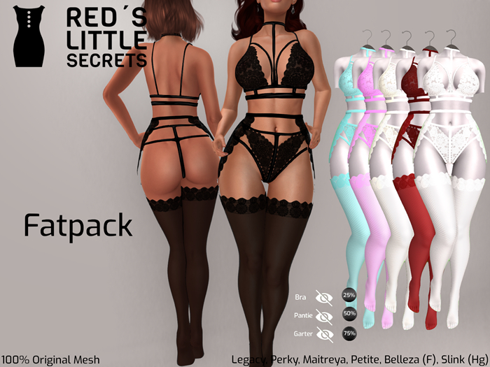 RLS Lingerieset Valentina Fatpack