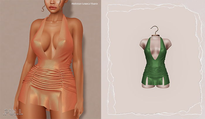 .PULL Kei Dress Green