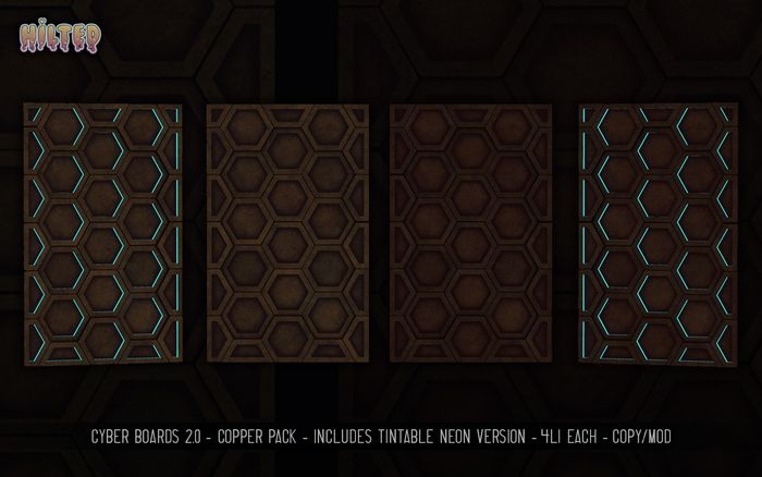 HILTED - Cyber Boards 2.0 - Copper Pack