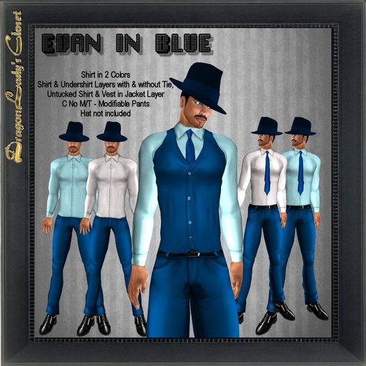 Evan in Blue