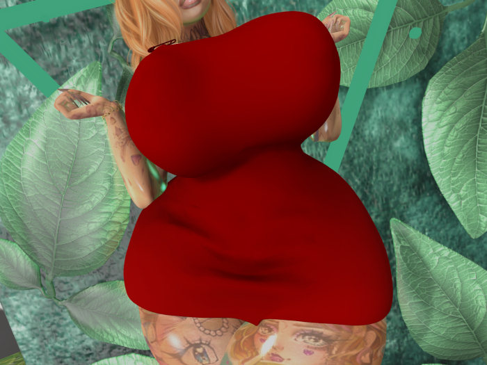 -SC- Rhea 9s Dress - Red/Yellow/Black