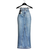 Emery Abid Denim Skirt Wash Blue