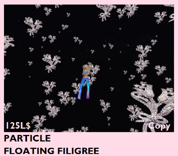 PARTICLE FLOATING FILIGREE 