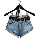 Emery Demeter Denim Shorts Light Blue