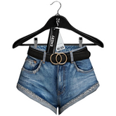 Emery Demeter Denim Shorts Mid Blue