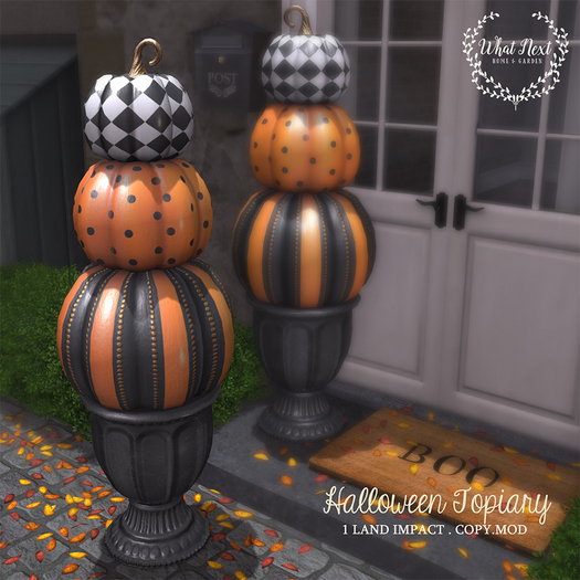 {wn} Halloween Topiary (boxed)
