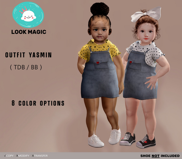 [LOOK MAGIC] Yasmin Set green _TDB/BB