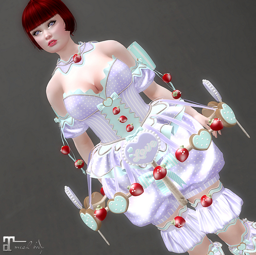 * Valentine * Blue Outfit * 