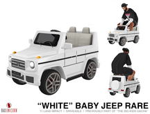(White) Baby Jeep RARE (Drivable)